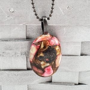 Semi-Precious Sea Sediment Jasper Necklace